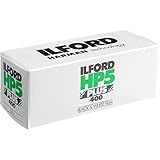 Holga 120GCFN Medium Format Film Camera with Ilford HP5 Plus Black and White Negative Film (120 Roll Film) Bundle