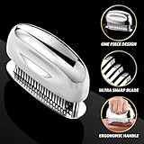 Meat Tenderizer Tool, Ultra Sharp Needle Blades 100% Stainless-Steel, Heavy-Duty Kitchen Gadgets, Hand Held Meat Tenderizer Needle Tool, Cooking Gadget for Tenderizing Chicken, Steak, Veal, BBQ