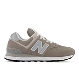 New Balance Women's 574 Core Sneaker, White, 8