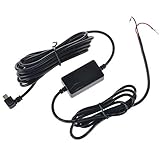 J-ZMQER 12v to 5v 1.5a Hard Wire Adapter Cable Mini USB Jack Compatible with Car DVR Dash Camera TT