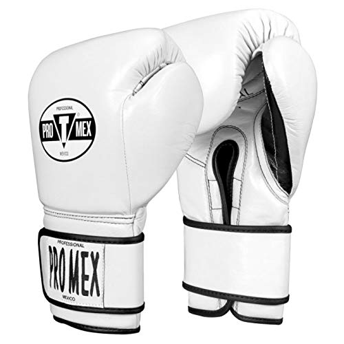 Pro-Mex Professional Training Gloves V 3.0, White, 16 oz