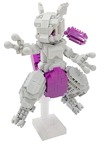 nanoblock - Pokémon - Mewtwo Deluxe Edition, Pokémon Series Building Kit