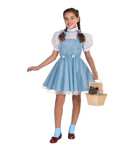 Rubies Wizard of Oz Deluxe Dorothy Girl's Costume for Themed Parties and Halloween, Medium