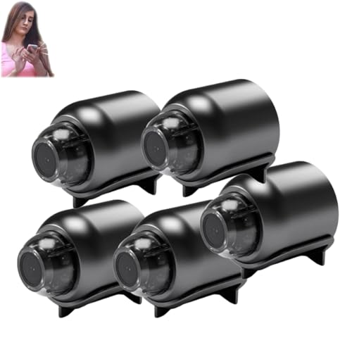 Hidden Camera,Mini 4g Wireless WiFi Camera 1080p Hd with Night Vision (5pcs)