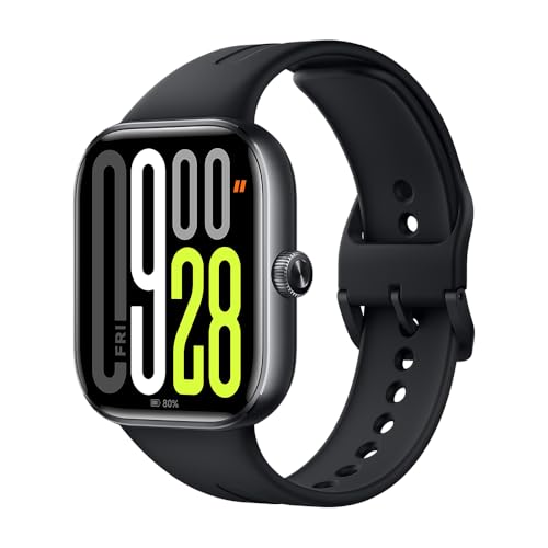 Xiaomi Redmi Watch 5 Smartwatch, 2.07" LCD Display, 24 Days of Bat Life, 150+ Sports Modes, 2 MIC 5ATM Waterproof, Bluetooth Calling Music Heart Rate, Fitness-Tracker (Obsidian Black)