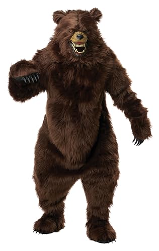 California Costumes Grizzly Bear Costume with Moveable Jaw Mask