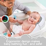 babove Baby Bath Support | Newborn Bathtub,Ideal for Babies Less Than 6 Months Old with Thermometer Baby Bather, Baby tubs for Baby tubs for Newborn Essentials Must Haves-Baby tub (Gray)