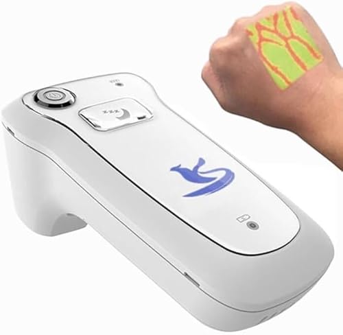 Infrared Vein Finder Locator - Vein Viewer Illumination Detector, Handheld Vein Light Projection Visualization for Nurses, Useful for Various Skin (A)
