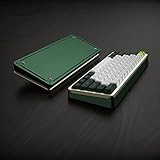 DRAOZA GK61 Custom DIY Gaming Mechanical Keyboard Kit, Aluminum Metal CNC Shell, RGB Hot Swap 3pin/5pin Switch, Programmable Triple Mode Bluetooth 5.0/USB-C Wired/2.4GHz Wireless(Green)