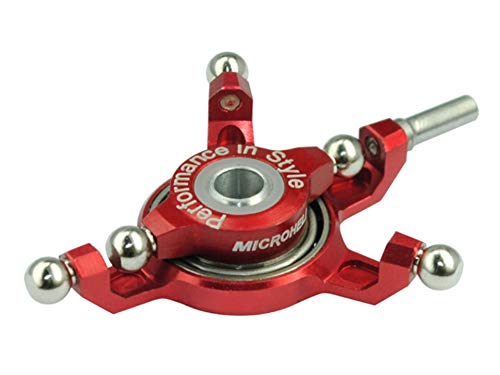 Microheli Precision CNC Aluminum Swashplate (RED) - WLTOYS V950