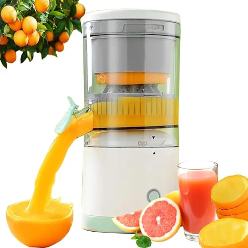 Wireless Portable Juice Machine,Wireless Portable Juicer,Electric Citrus Juicer,USB Estractor para Jugos De Frutas y Vegetales Portatiles Electrico Fruit Squeezer for Orange Lemon Grapefruit (1PCS)