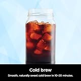 Ninja Hot & Iced XL Coffee Maker with Rapid Cold Brew, 4 Brew Styles, 8 Sizes Small Cup to Travel Mug, Single-Serve Coffee Brewer, 12-Cup Carafe, Permanent Filter, Removable Reservoir, Black, CM371