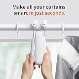 SwitchBot Smart Automatic Curtain Opener 2 Pack with Hub 2 - WiFi Remote Control with App/Timer, Performance Upgrade, WiFi Thermometer Hygrometer, Support Matter, Work with Alexa, Google Home, HomeKit