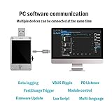 AVHzY USB Power Meter USB 3.1 Tester Digital Multimeter Current Tester Voltage Detector Lua Interpreter Integrated DC 26V 6A PD 2.0/3.0 QC 2.0/3.0/4.0 pps Trigge