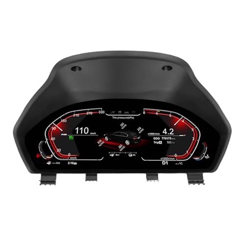 12.3 inch Digital Dash Instrument Cluster, LCD Digital Panel for BMW 3 Series F30 F31 (2013-2019), for 6 Series GT-F34 (2013-2019), for 4 Series F32 F33 F36(2013-2020), Without HUD-A