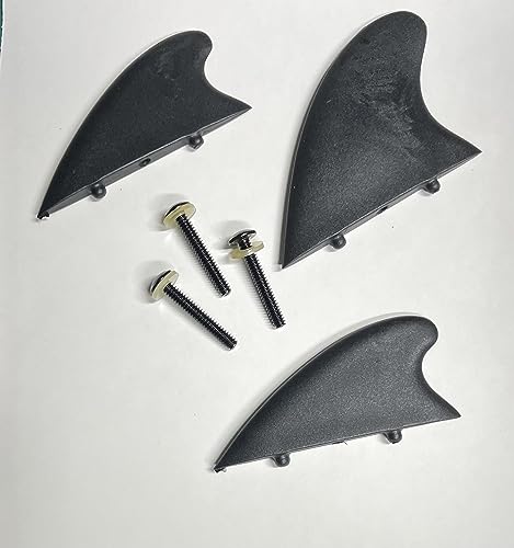 Hyperlite Broadcast Wakesurf Replacement Fin Kit