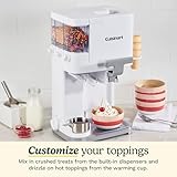 Cuisinart Soft Serve Ice Cream Machine- Mix It In Ice Cream Maker for Frozen Yogurt, Sorbet, Gelato, Drinks 1.5 Quart, White, ICE-48