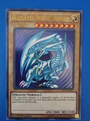 Blue-Eyes White Dragon - LCKC-EN001 - (Version 2) - Legendary Collection Kaiba - Ultra Rare - 1st Edition
