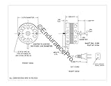 3.3 Inch Diameter Vent Fan Motor Direct Replacement for Nutone/Broan 40933, 86933, 8693000, JA2B104N by Endurance Pro