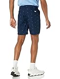 Columbia Men's Washed Out Printed Short, Collegiate Navy Hammocked, 44