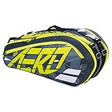 Babolat RHX6 Pure Aero Grey Yellow White Tennis Racquet Bag