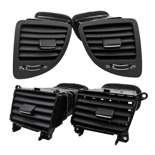 OLKUTIVQ Dashboard Air Vents Air Conditioning Vents Compatible for Kia Sportage Active 2005-2009 974801F000 974901F000 A/C Outlet Vent(Set 4PCS)