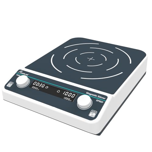 JOANLAB Digital Magnetic Stirrer Plate 15L Laboratory Large Capacity Magnetic Stir Plate Mixer 50-1500rpm w/Timming Lab Stirrer