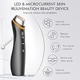 Skin Tightening Face Machine, Face Massager Tool with 5 Modes, Enhanced Absorption, Facial Neck Lifting, Firming and Pore Care