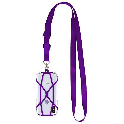 Gear Beast Universal Crossbody Cell Phone Lanyard Compatible with iPhone, Galaxy & Most Smartphones, Phone Case Holder & Cross Body Strap