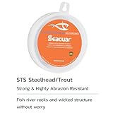 Seaguar STS Trout/Steelhead 100% Fluorocarbon Fishing Line 15lbs, 100yds Break Strength/Length - 15STS100