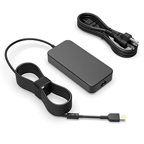135W AC Charger Fit for Lenovo ThinkCentre M70a M70q M80q M90a M90q Neo 50a 50q Gen 1 2 3 4 5, Thinkstation p330 P320 Tiny Workstation Desktop Laptop Power Supply Adapter Cord