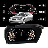 Car Digital Cluster, 10 Inch Car Digital Cluster LCD Dashboard Display, Speedometer & Dash Monitor, Compatible with 3 Series E90 E91 E92 E93