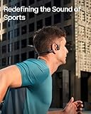 SHOKZ New OpenRun Pro 2 - Open-Ear, Bone Conduction Sport Headphones - with Headband - Sweat Resistant, Workout Headphones - Secure, Wireless, Comfortable Fit-Deep Bass and Smart Mic App