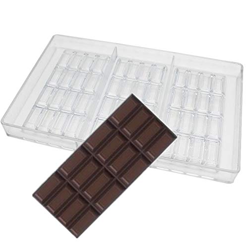 Break Apart Bar Chocolate Molds Polycarbonate Chocolate Bar Mould Large Bar Candy Maker