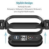 MIJOBS Mi Band 7 Mi Band 6 Strap for Xiaomi Mi Band 5 4 3, Stainless Steel Watch Band Metal Replacement Bracelet Wristband for Mi Smart Band 5