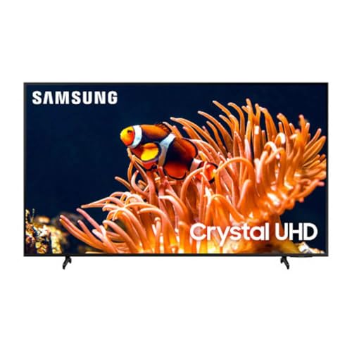 SAMSUNG 50-Inch Class 4K Crystal UHD DU8000 Series HDR Smart TV w/Object Tracking Sound Lite, Motion Xcelerator, Ultra Slim Design, Gaming Hub, Alexa Built-in (UN50DU8000, 2024 Model)