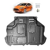 Front Engine Splash Shield for Ford Focus ST 2013-2018 for Focus RS Engine Splash Guards Suitable for 2013-2018 Ford C-Max Under Engine Cover Mud Flaps Directly Replace Original