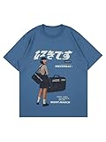 Vamtac Mens Shirts Graphic Tees Men T Shirts for Man Mens Graphic T-Shirts Streetwear Men Vintage Shirts Japanese