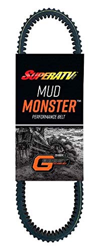 SuperATV Mud Monster CVT Drive Belt for Can-Am Outlander/Renegade | Mud-Specific Belt Built for Thousands of Miles of Abuse | High Strength with Smooth Engagement!