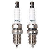 PK4 TORCH K6RTC Spark Plug Replace for Champion RC12YC, for NGK BKR6ES, for Kohler 12 132 02-S, 12 132 06-S, Briggs&Stratton 491055, for Kohler Briggs&Stratton Engine Walk Behind Riding Mowers, OEM