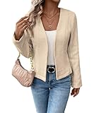 Summer Coats for Women Fancy Zara Professional Clothes Slim Fit Off White Athletic Sweatshirt Womans Blazers and Skirt Set Khaki S