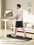 WALKINGPAD A1 Pro Walking Pad Folding Treadmill, 300 lbs Capacity Walking Pad Smart Walk Slim Foldable Exercise Fitness Equipment Under Desk Running Indoor Outdoor Gym Black