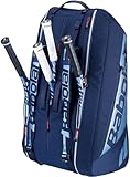 Babolat Pure Drive Racquet Holder 12-Pack 11th Gen Tennis Bag (Navy Blue)