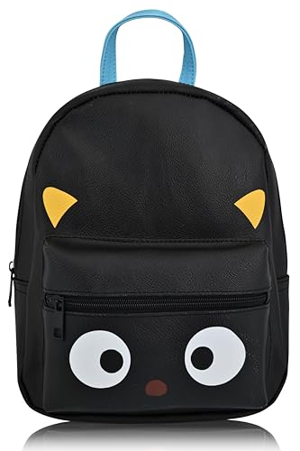 Fast Forward Sanrio Hello Kitty and Friends Chococat Backpack for Women, Men, Unisex | Cute PU Leather 10" Chococat Mini Backpack Purse Shoulder Purse | Chococat Bag and Chococat Accessories