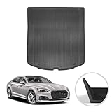 Premium Cargo Liner for Audi A5 Sportback S5 2018-2025 - 100% Protection - Custom Fit Car Trunk Mat - All-Season Black Cargo Mat - 3D Shaped Laser Measured Trunk Liners for Audi A5 Coupe