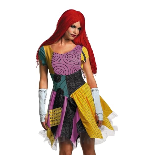 Disguise womens The Nightmare Before Christmas Sally adult sized costumes, Multi, Small US
