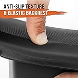 KEMIMOTO 1up Driver Backrest Compatible with Can-Am Ryker 600, 900, Sport, Rally Edition Elastic Adjustable Angle Lumbar Support (Requires Max Mount), Replace #219400960