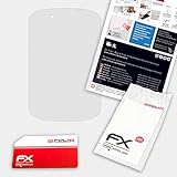 atFoliX Plastic Glass Protective Film compatible with Garmin Edge 530 Glass Protector, 9H Hybrid-Glass FX Glass Screen Protector of plastic