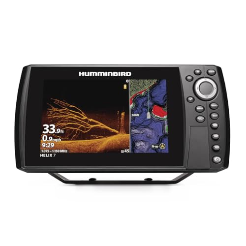 Humminbird HELIX 7 G4N GPS Fish Finder Head Unit with Dual Spectrum CHIRP Sonar, MEGA Down Imaging, CHO (Control Head Only)
