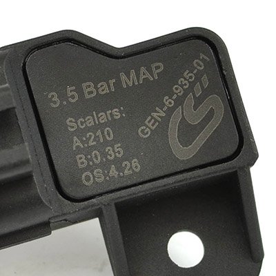 CORKSPORT 2007-2013 Mazdaspeed 3, 2006-2007 Mazdaspeed 6, Turbo CX7 - MZR DISI Engine - Mazda Direct OEM Fit - 3.5 Bar Manifold Absolute Pressure Sensor MAP - Black (GEN-6-935-10)